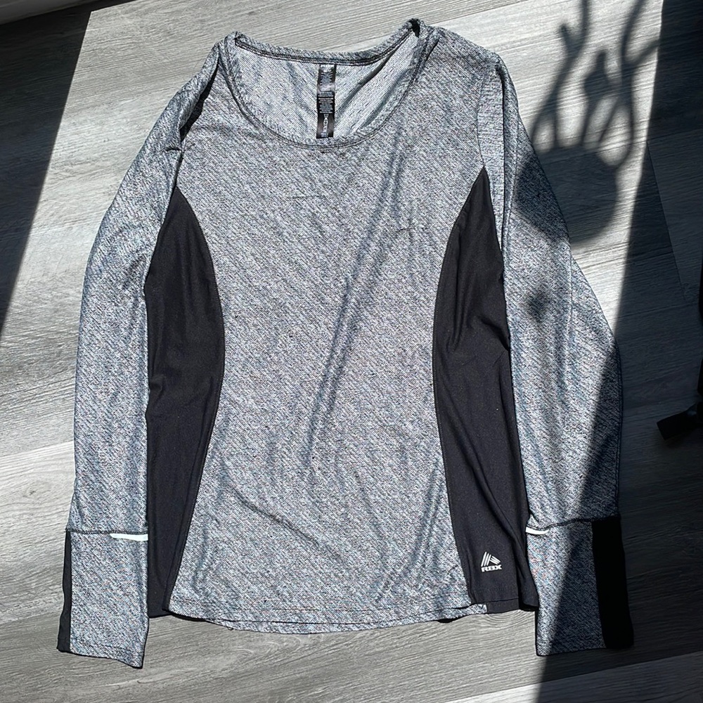 Sports Light Grey Sweater Long Sleeved Medium